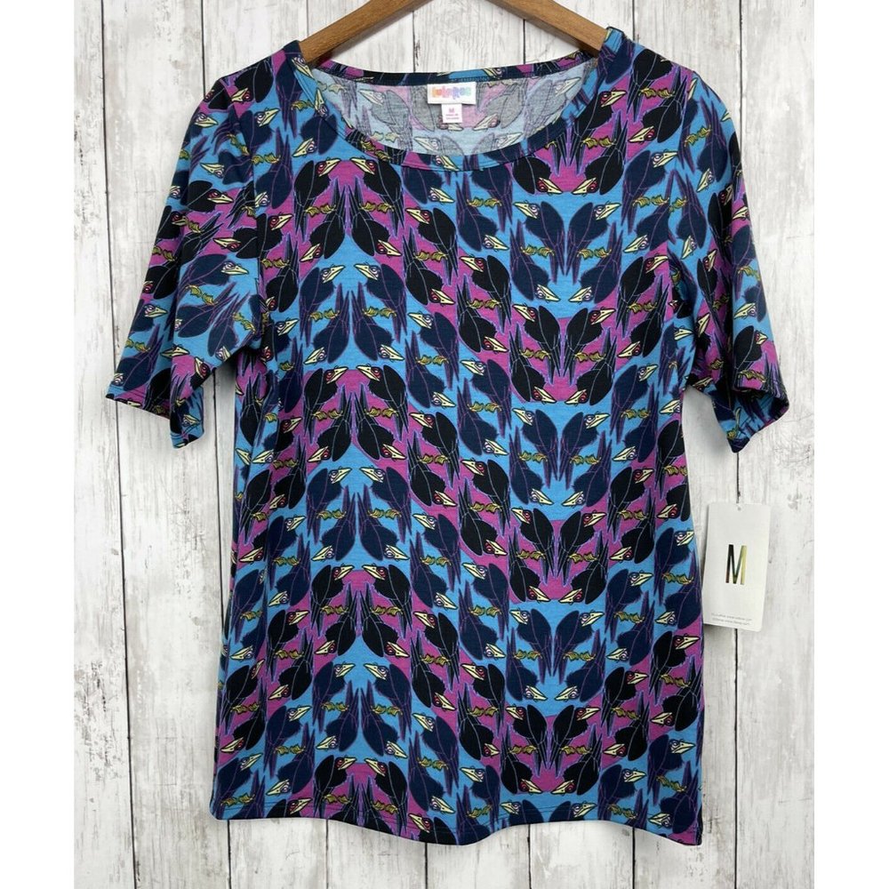 LuLaRoe Disney Villains Maleficent Diablo Gigi NEW Black Gray Purple Pink SZ MD